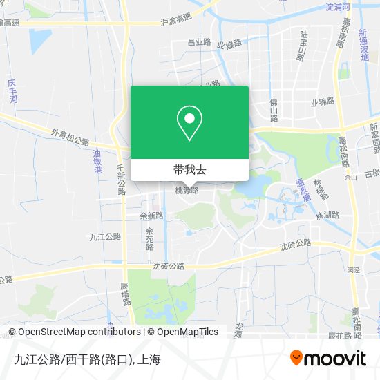 九江公路/西干路(路口)地图