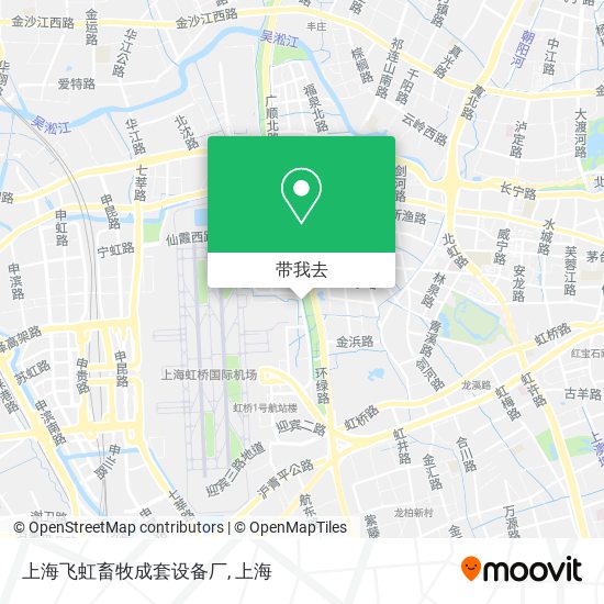 上海飞虹畜牧成套设备厂地图