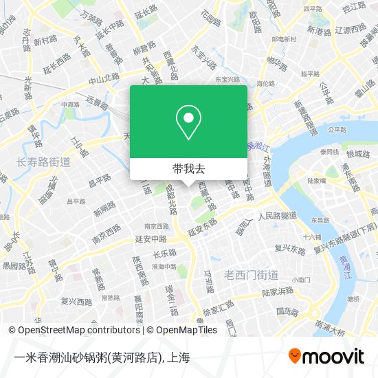 一米香潮汕砂锅粥(黄河路店)地图