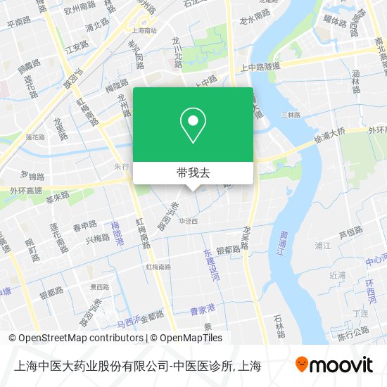 上海中医大药业股份有限公司-中医医诊所地图