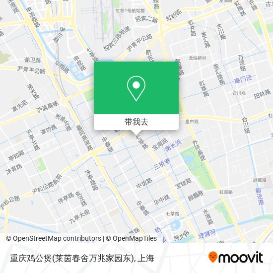 重庆鸡公煲(莱茵春舍万兆家园东)地图