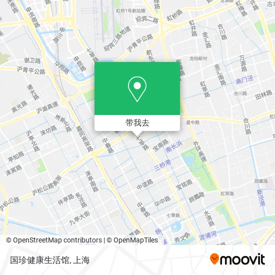国珍健康生活馆地图
