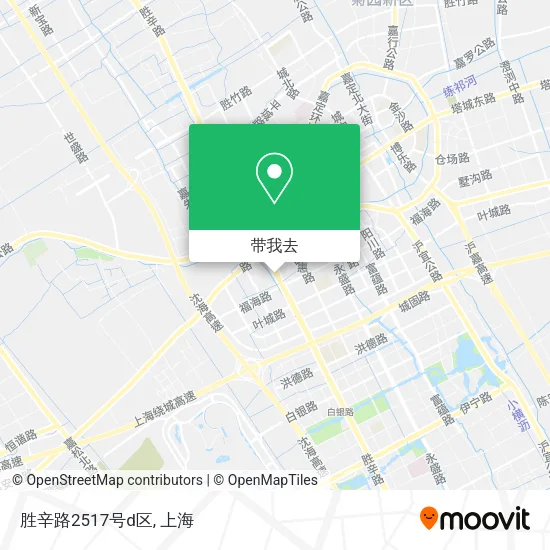 胜辛路2517号d区地图