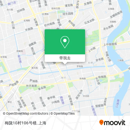 梅陇10村106号楼地图