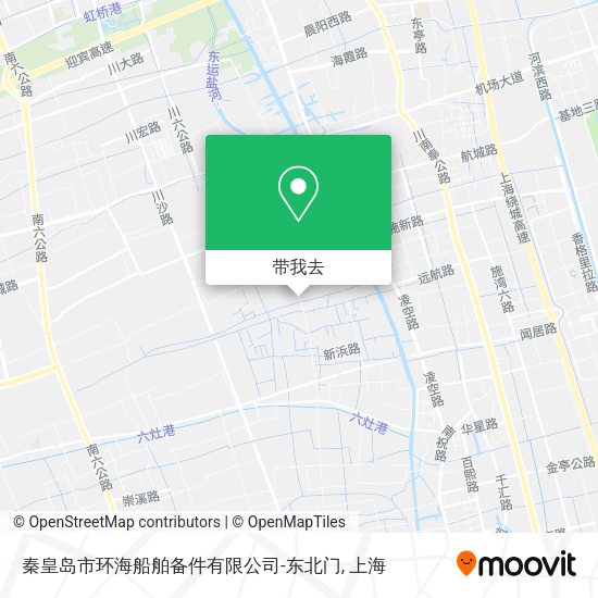 秦皇岛市环海船舶备件有限公司-东北门地图
