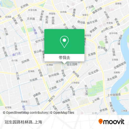 冠生园路桂林路地图