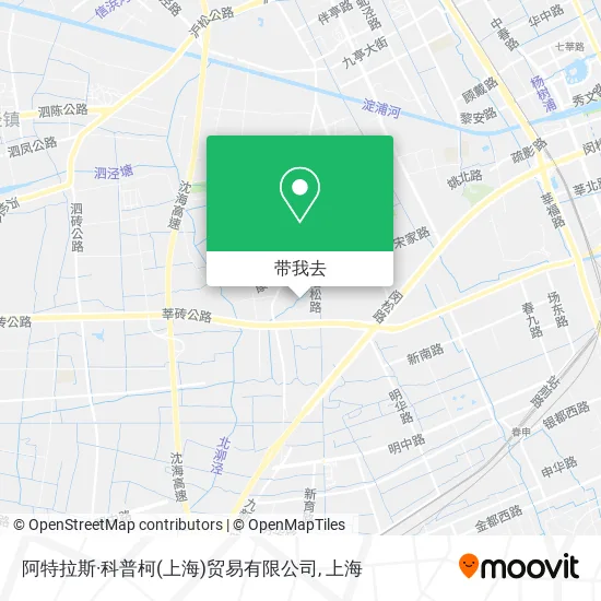 阿特拉斯·科普柯(上海)贸易有限公司地图
