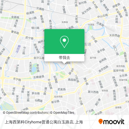 上海西第科Cityhome普通公寓白玉路店地图