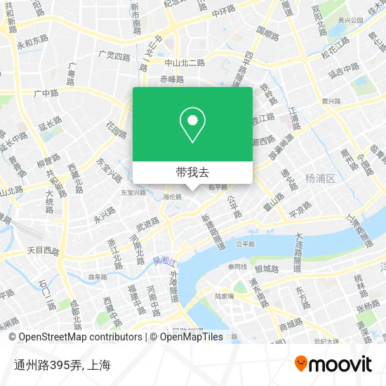 通州路395弄地图