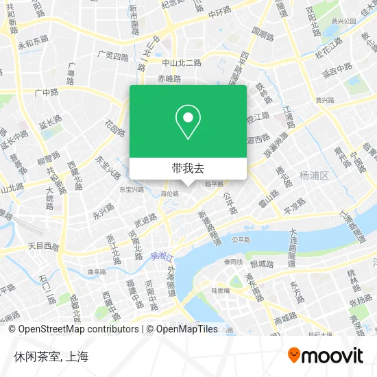 休闲茶室地图