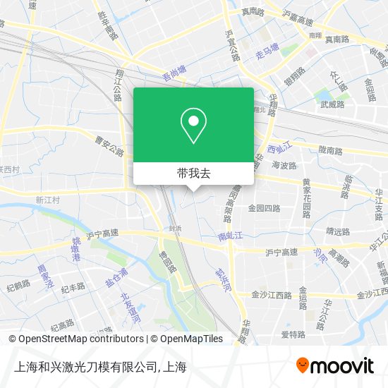 上海和兴激光刀模有限公司地图