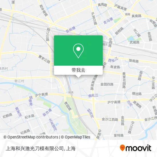 上海和兴激光刀模有限公司地图
