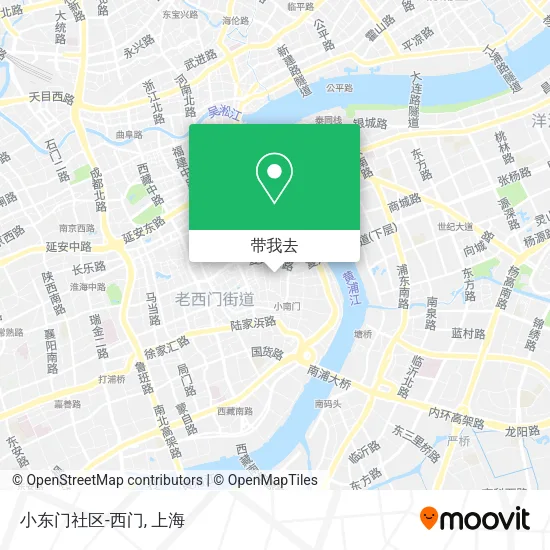 小东门社区-西门地图