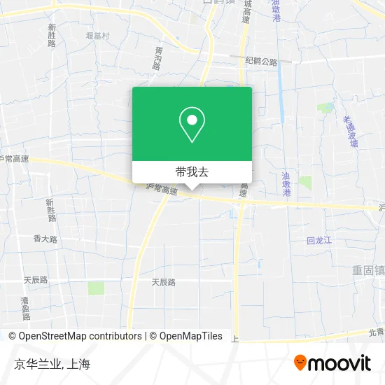 京华兰业地图