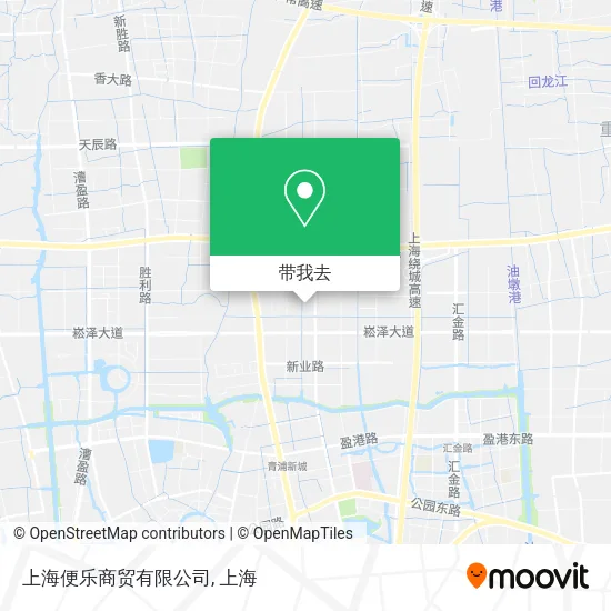 上海便乐商贸有限公司地图