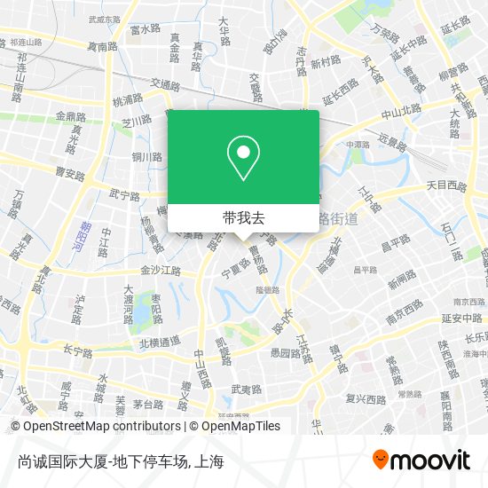 尚诚国际大厦-地下停车场地图