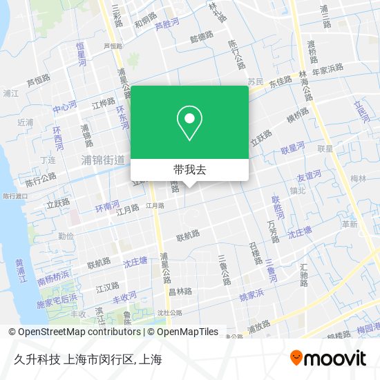 久升科技 上海市闵行区地图