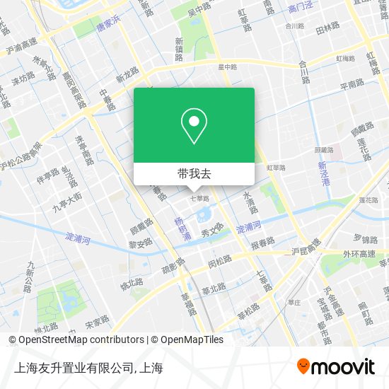 上海友升置业有限公司地图