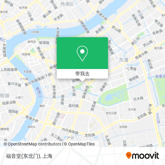 福音堂(东北门)地图