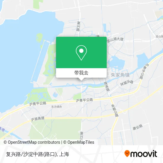 复兴路/沙淀中路(路口)地图