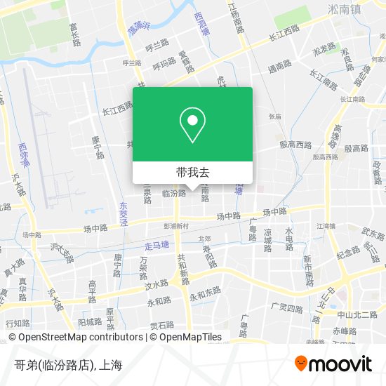 哥弟(临汾路店)地图