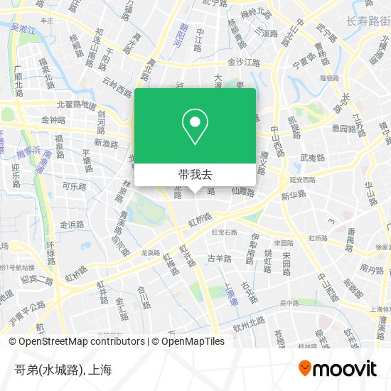 哥弟(水城路)地图