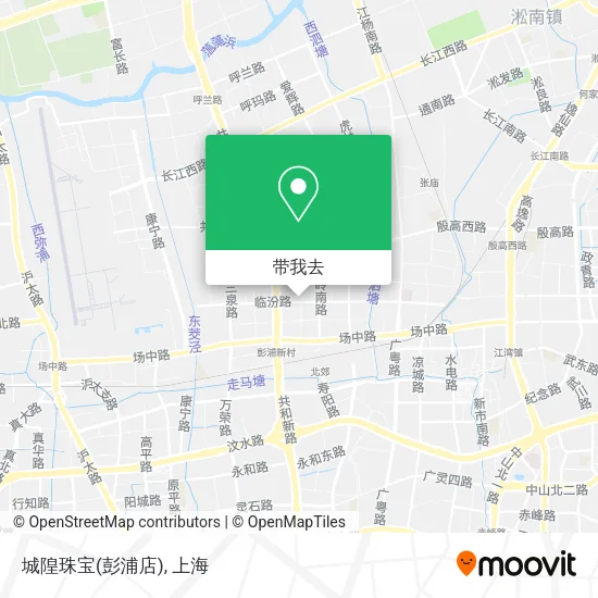 城隍珠宝(彭浦店)地图
