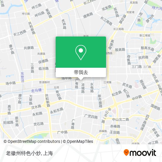 老徽州特色小炒地图