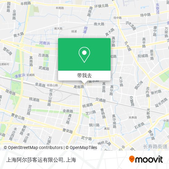 上海阿尔莎客运有限公司地图