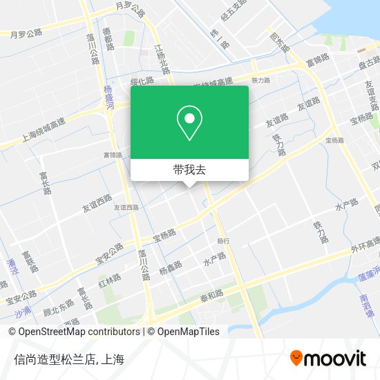 信尚造型松兰店地图