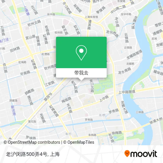 老沪闵路500弄4号地图