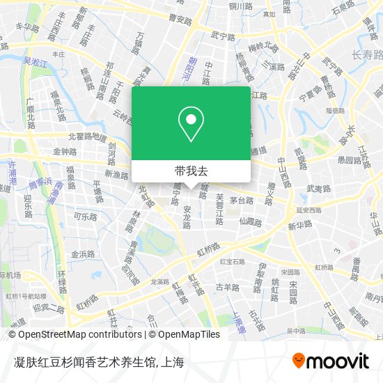 凝肤红豆杉闻香艺术养生馆地图