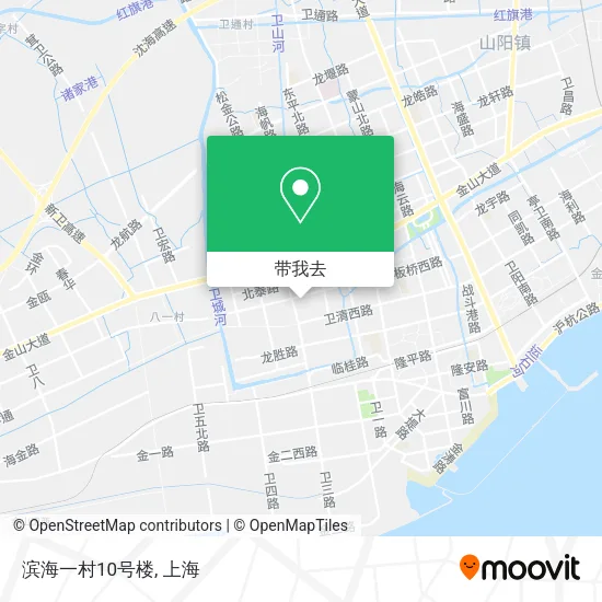 滨海一村10号楼地图