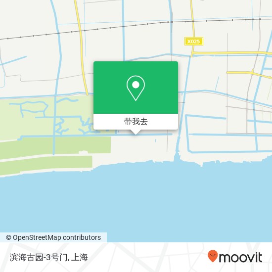 滨海古园-3号门地图