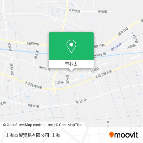 上海奉耀贸易有限公司地图