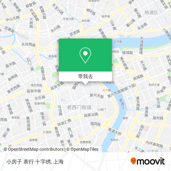 小房子  表行 十字绣地图