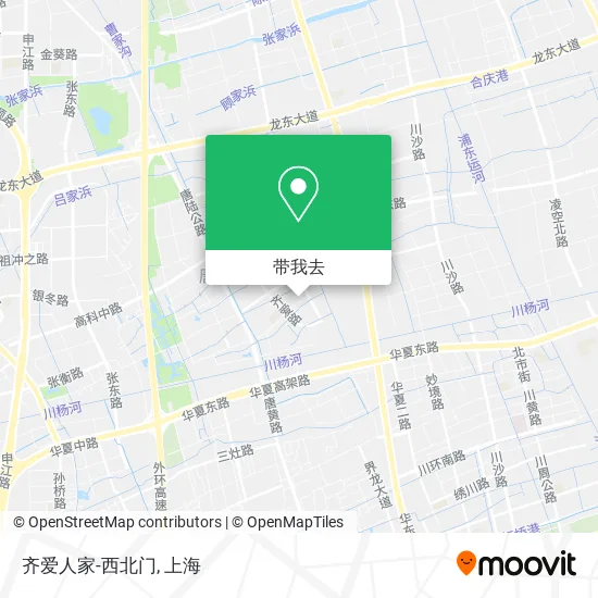 齐爱人家-西北门地图