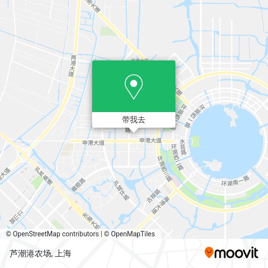 芦潮港农场地图