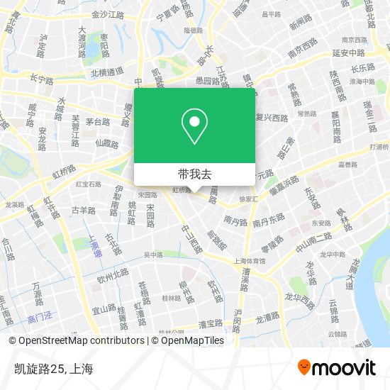 凯旋路25地图