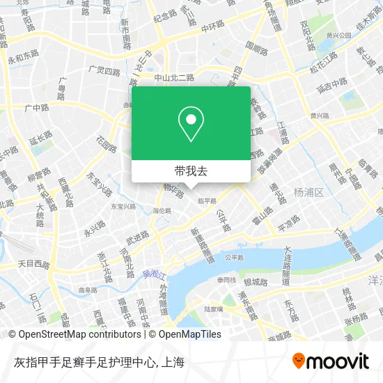 灰指甲手足癣手足护理中心地图
