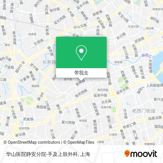 华山医院静安分院-手及上肢外科地图