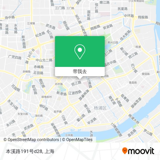 本溪路191号d28地图