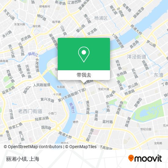 丽湘小镇地图