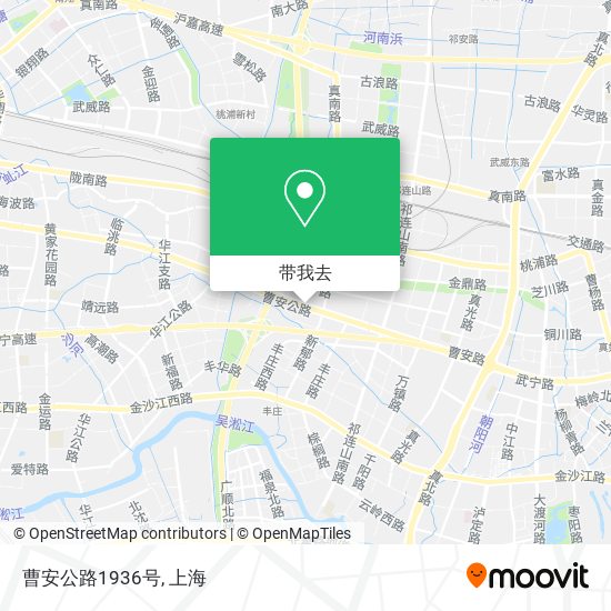 曹安公路1936号地图