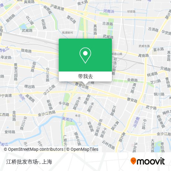 江桥批发市场-地图