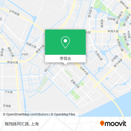顺翔路同汇路地图