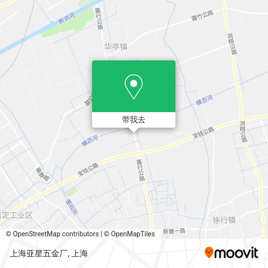 上海亚星五金厂地图