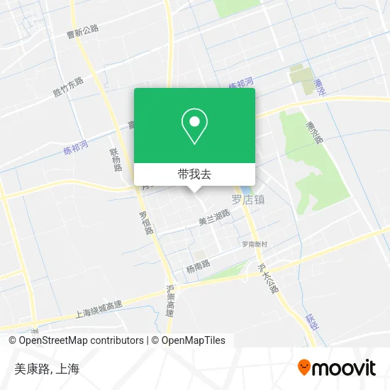 美康路地图