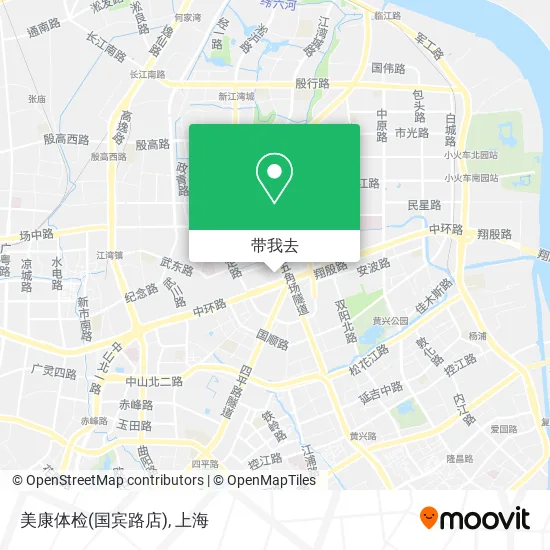 美康体检(国宾路店)地图