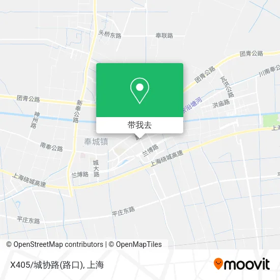 X405/城协路(路口)地图